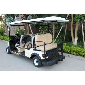 CE Certificate 6 Seats Golf Carts Backward Seats