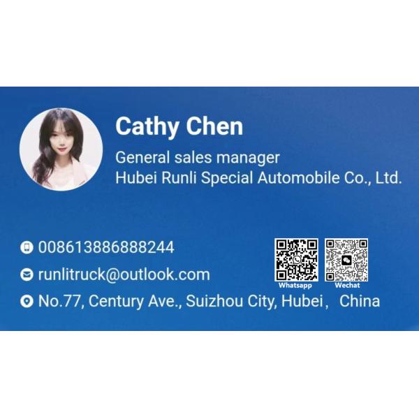 Best Seller LIUQI CHENGLONG Cold Storage Car Van Refrigerator Truck Freezer