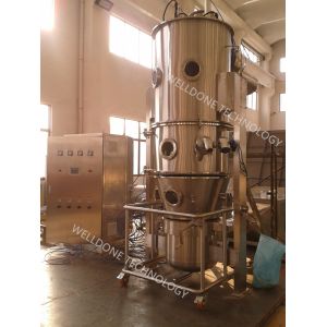 Quick Heating Automatic Functioning Fluid Bed Dryer Non Dead Angle