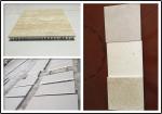 Marble Stone Honeycomb Roof Panels 1200mm Width / Length Sound Insulation
