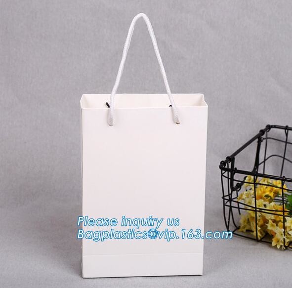 Custom Your Own Logo Design Printed Durable Shopping Carrier Packing 210Gsm Clothes Art Coated Paper Bag, bagease packag