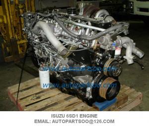 China Isuzu 6SD1 Engine Assy Used Japanese Engine 6WG1 6HK1 6HK1T 6RB1 6SD1 6BG1 6BG1T 6BD1  Diesel Engine wholesale