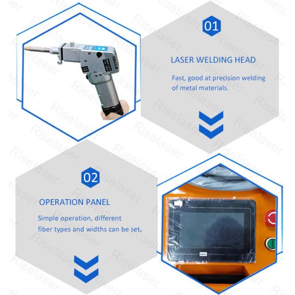 CW Fiber Mini Laser Soldering Machine 1000W 1500W 2000W For Aluminum Copper SS