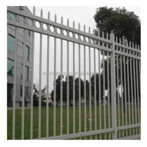 China Enhance Villa Security with Steel Picket Fence and Wrought Iron Railing Solution on sale