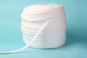 China 100% Cotton Absorbent Cotton Sliver Medical Cotton Coil For Medical Hospital wholesale
