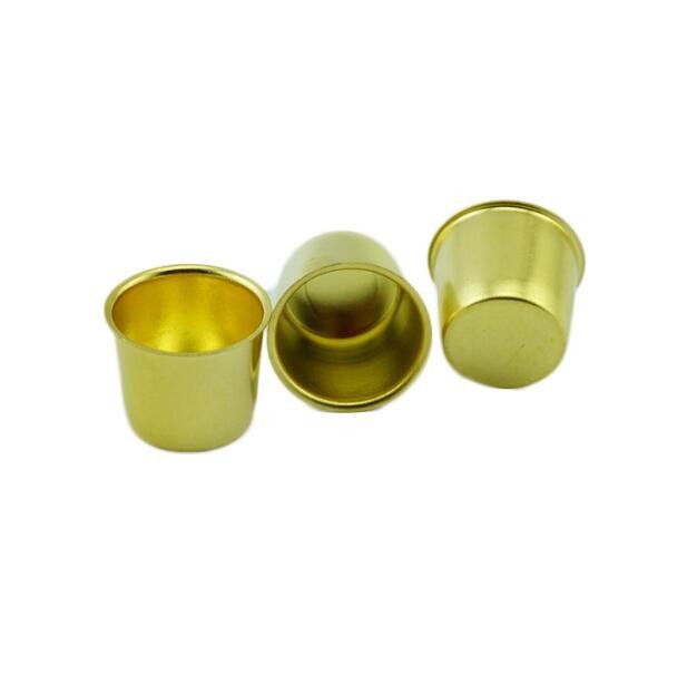 China Custom Copper Drawing Parts , Blind Hole Fuse Copper Cap wholesale