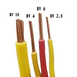 Industrial PVC Insulated BV Flexible Electric Wire Cable