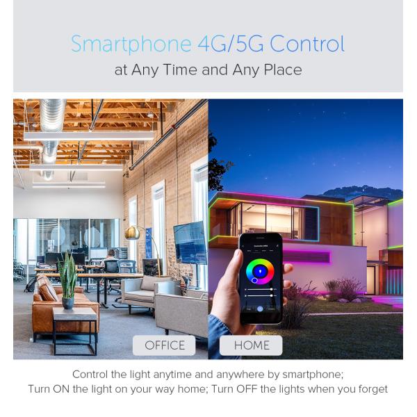 WB5 Controller LED Strip Light Parts 5CH RGB RGBW CCT Dimmer Controller