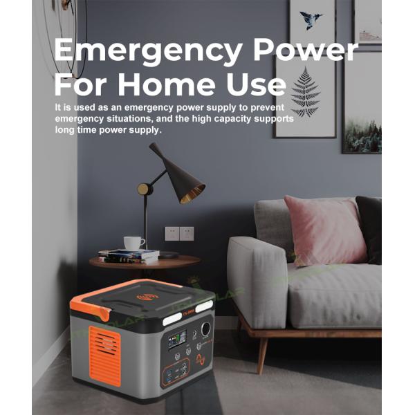 Travel Solar Powered Power Station Camping 1000 Watt LiFePO4 Battery