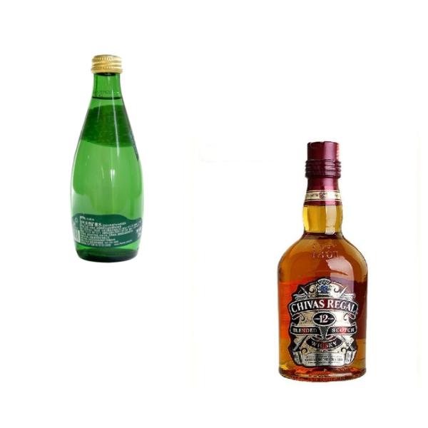 330ml French Perrier Beverage Glass Bottle 11oz Glass Drinking Bottle