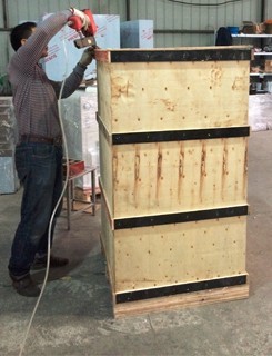 Air Shower Cleanroom Pass Box With HEPA Filter Minimize The Pollution Extent