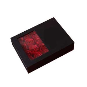 China Pantone Printing Flower Packaging Box With Ribbon Closure on sale