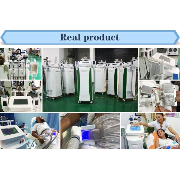 CE approved newest salon use multifunction rf cavitation cryolipolysis body shaping machine