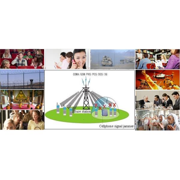 8 Band GSM CDMA Prison Jammer