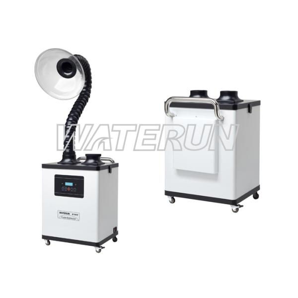Digital Type Nail Salon Fume Extractor / Dust Extractor System , 200w Hair Salon Air Purifier