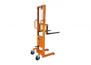 China LS350 Mini Winch Stacker with safe self-locking Capacity 350kg wholesale