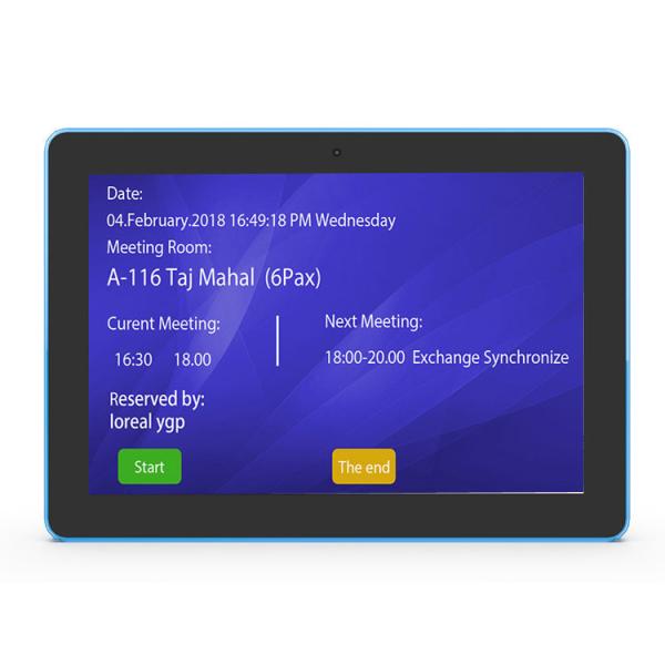 10.1 Inch IPS POS PC Android 9.0 5.0MP Camera RK3399 Touch Bluetooth RJ45 With POE