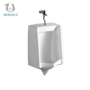 China Siphon Flush Valve Public Restroom Urinal Wall Hung Bathroom Sanitary Ware wholesale