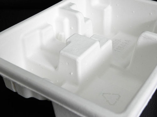 Sustainable Eco Friendly Custom Boxes White Pure Molded Paper Pulp TPCH