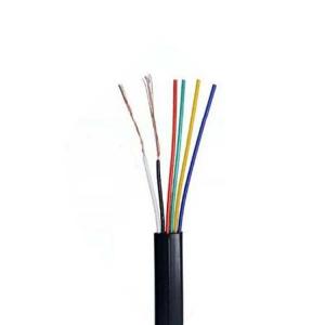 China 6 Conductor Flat Telephone Cable with BC Conductor and RJ11 6P6C from Exact Cables wholesale