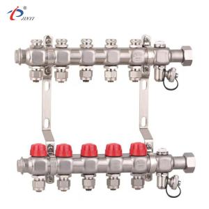 China 1 Inch Main Part 50mm Branch Ss304 Radiant Floor Heat Manifold wholesale