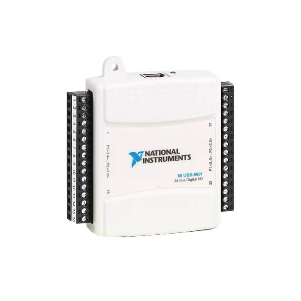 Portable Bus-Powered USB Digital I/O Device with 32-bit Counters and Data Acquisition Card