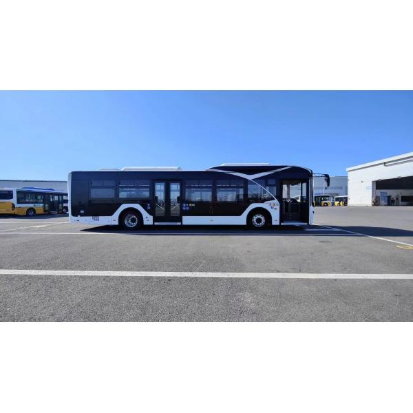 12 Meter Electric City Bus with LHD Steering Position and CATL 299.4kwh / 373.4kwh Driving Battery System by Zonson Bus