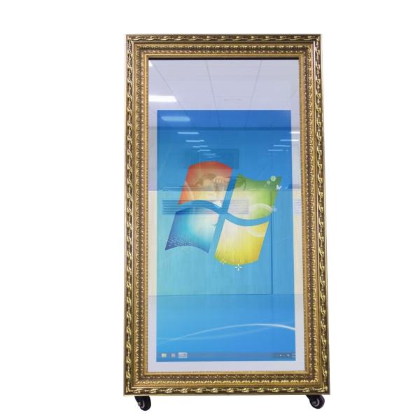 62" Touch Screen Mirror Photobooth Party Event Wedding Magic Selfie Machine Kiosk