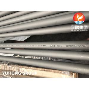 China Round Stainless Steel Seamless Pipe ASTM A312, TP310H NDT Available wholesale