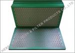Higher Conductance Shake Screen , Mud Cleaner SS 304 Shale Shaker Mesh Screen