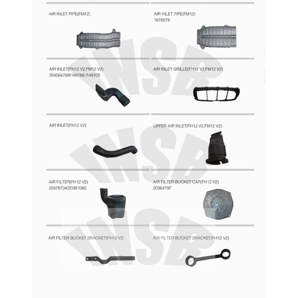 20467351 Mudguard Extension Bracket Fasteners for Truck Parts European Truck Body Parts