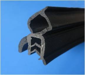 China Decklid Weatherstrip EPDM Rubber Seal used for car , train wholesale