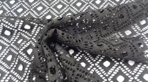 China Breathable Dot 4 Way Stretch Lace Sportswear Fabric 90% Polyester 10% Spandex wholesale