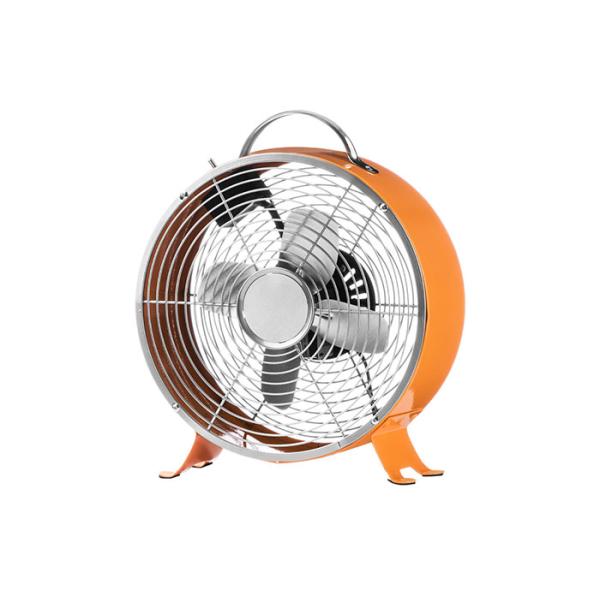 Modern 9 Inch High Velocity Vintage Electric Metal Fan For Home Or Office