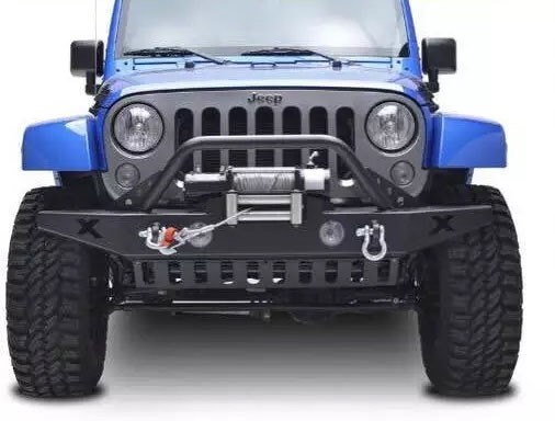JK front bumper front bumper Steel Front Bumper 4x4 Winch recovery Bumper for Jepp JK