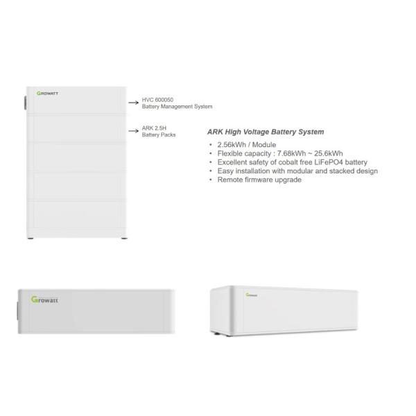 48v Lithium Storage Battery ARK 17.92H-A1 HV 17.92 Kwh Growatt Battery Storage