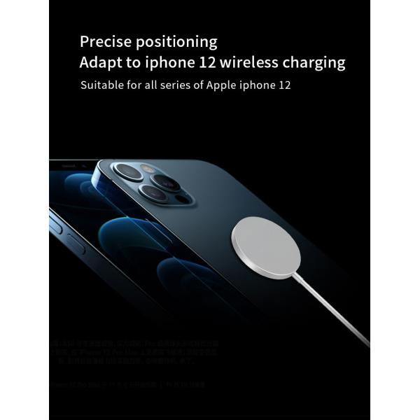 Type C Flat Magsafe Wireless Charger Charging Pad Compatible Iphone 13