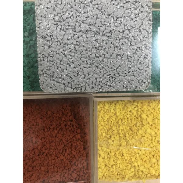 Anti UV Long Lasting Breathable Colored Rubber Granules