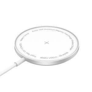 Fast Charge 15W MagSafe Wireless Charger Magnetic Attraction 7.8N