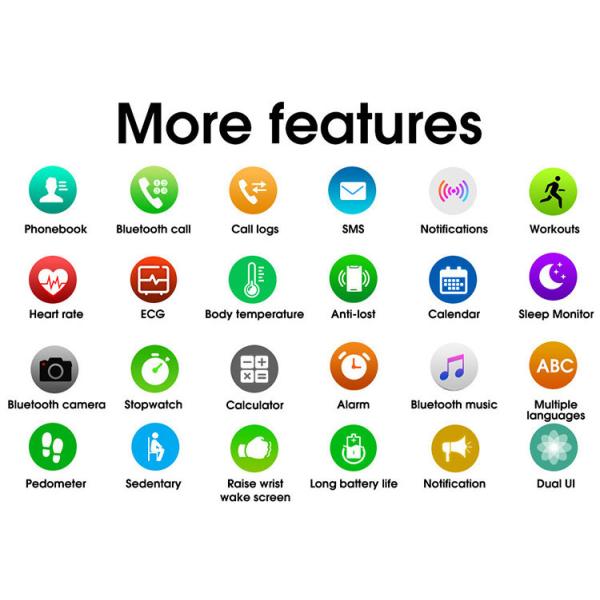 IP67 Waterproof HS6621 Sport Smart Watches With Bluetooth Calling