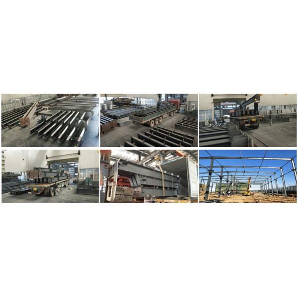 Steel Structure Metal Frame Building Warehouse Q345B Q355