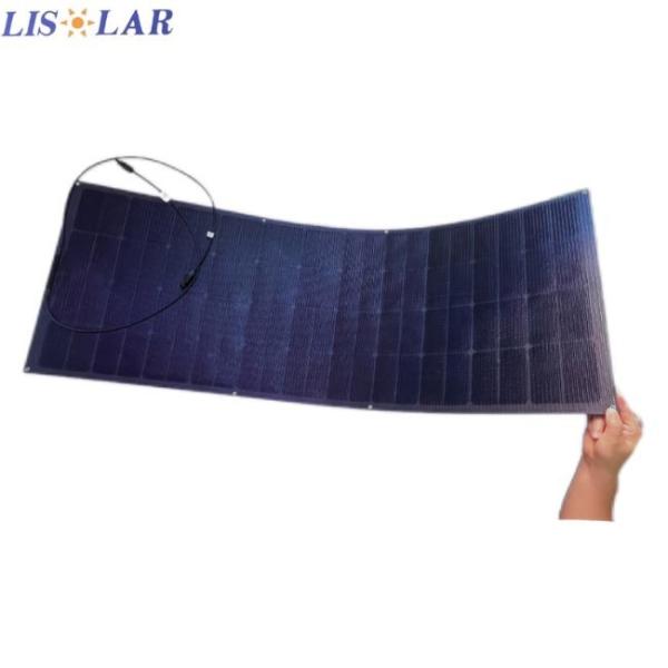 150W Sunpower Cell Flexible Solar Panels Waterproof Short Circuit Current Isc 6.99A