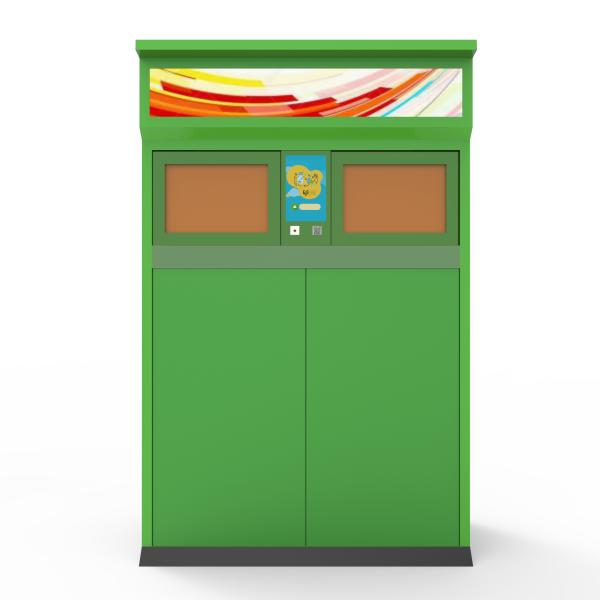Multi Circle RVM 746 RVM Reverse Vending Machine Green Recycling Sraps