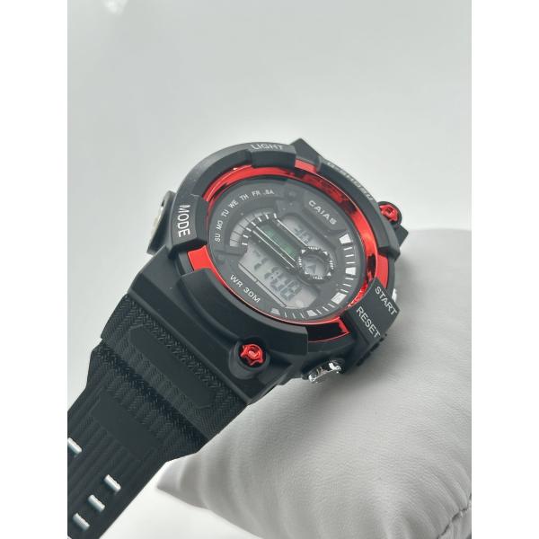 Luxury Digital Sport Watch 100M Water Resistant Silicone Strap Watches