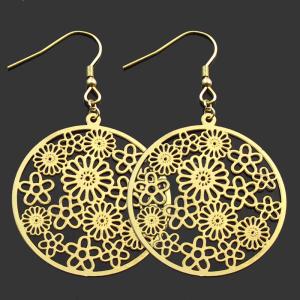 China Fashion High Quality Ladies Women Girls Stainless Steel Earrings LEF205 wholesale