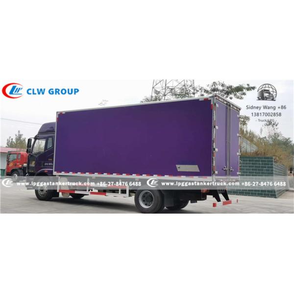 10Ton FAW Refrigerated Van Truck With Thermo King Freezing Unit