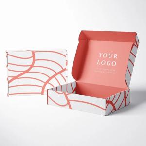 Custom Printed Packaging Boxes Cosmetic Gift Foldable Mailer Paper Boxes
