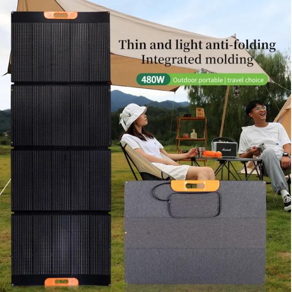 Quality Portable 480W Solar Folding Bags mini Foldable Solar Panel for sale