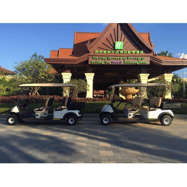 Imported KDS Motor 4 Seats Battery Operated Golf Cart Electric Cargo Vehicle