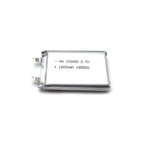 China 1800mAh 3.7V 6.6Wh Lithium Ion Polymer Battery Pack wholesale